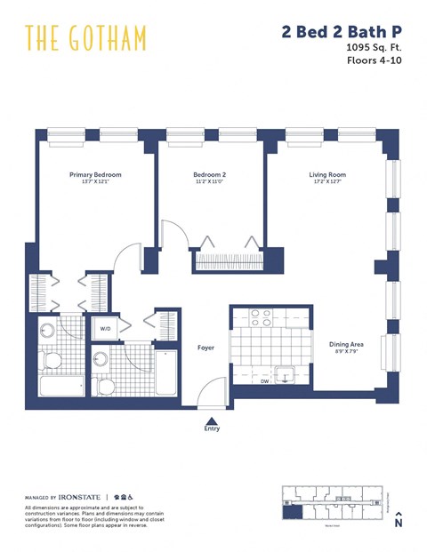 the floor plan